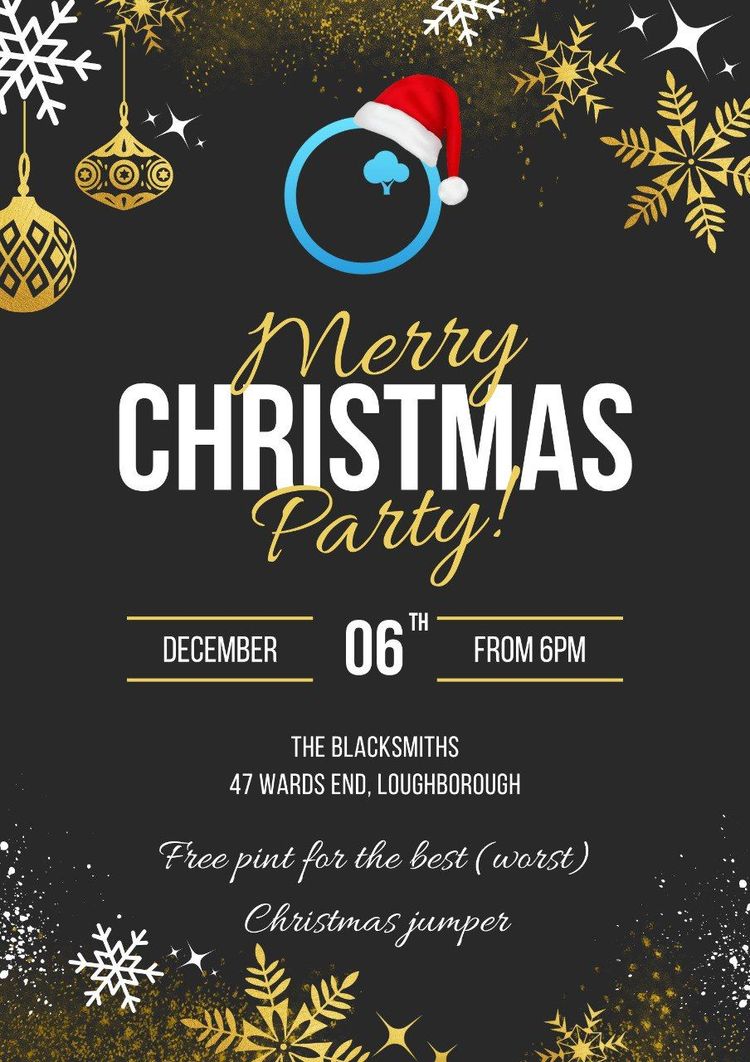 Join the Club Christmas Social 6th December from 6pm at Blacksmiths. Bring your Christmas jumper!